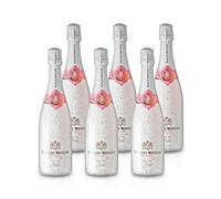 Francois Montand Sparkling Wine ICE Rosé - Traditional Method - ICE Rosé Demi-Sec - France (6 x 0.75 L)