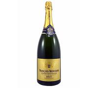 Francois Montand Sparkling Wine - Traditional Method - Blanc de Blancs Brut Magnum - France (1 x 1.5 L)