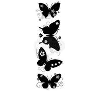 Francoise Collection - Clear Magic- Butterfly Sihouettes
