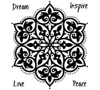 Francoise Collection - Clear Magic- Sparkly Motif