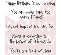 Francoise Collection - Clear Magic Stamps - Good Friends