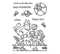 Francoise Collection - Rooster Meadow - Clear Stamp