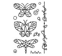Francoise Collection - Wired Butterflies - Clear Stamp Set