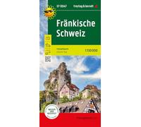 Franconian Switzerland Hiking and Leisure Map - 1:130,000 scale: 2024 (Erlebnisfuhrer)