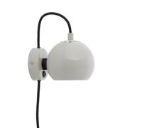 Frandsen Ball Magnet wall lamp 10x12 cm Glossy pale grey