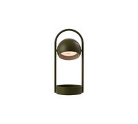 Frandsen Ball Portable Table Lamp Olive Green