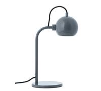 Frandsen Ball Single Table Lamp Glossy Steel Blue