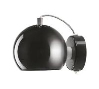 Frandsen Ball wall lamp Ø12 cm Black