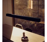 FRANDSEN Bridge pendant light, black, up/down, 150 cm, G13