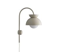 FRANDSEN Butterfly wall light, brown-grey