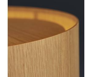 FRANDSEN FM 1954 hanging light, oak, Ø 28 cm, wood