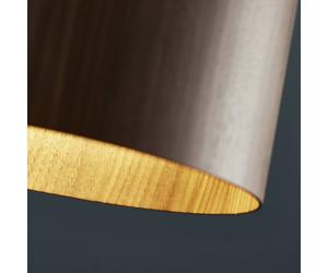 FRANDSEN FM 1954 hanging light, walnut, Ø 16 cm, wood