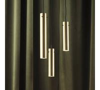 FRANDSEN FM2014 pendant light, brass, polished, height 36 cm