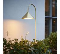 FRANDSEN LED ground spike lamp Grasp, brass-coloured, height 82 cm