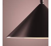 FRANDSEN LED rechargeable floor lamp Grasp, red, height 72 cm, metal