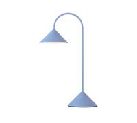 FRANDSEN LED rechargeable table lamp Grasp, light blue, height 47 cm