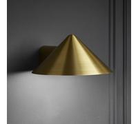 FRANDSEN LED rechargeable wall lamp Grasp, brass-coloured, 15 cm
