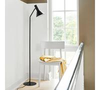 FRANDSEN Lyss floor lamp, black, metal, 150 cm high, E27