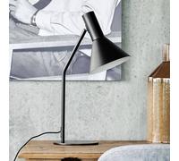 FRANDSEN Lyss table lamp, black, metal, 50 cm high, E27