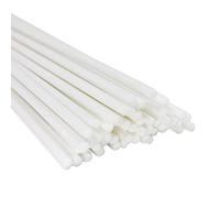 Frandy House Reed Diffuser Sticks Fiber Sticks for Replacement Diffuser Reeds 30pcs, 12 x0.12 inches (White)