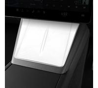 frani Center Console Silicone Mat Designed for Tesla Model Y Juniper Refresh,Non-Slip Design Tesla Model Y Accessories 2025 2026 White
