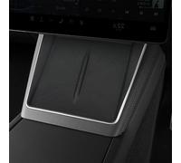 frani Center Console Silicone Mat Designed for Tesla Model Y Juniper Refresh,Non-Slip Design Tesla Model Y Accessories 2025 2026 Black