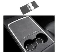 frani Center Console Wrap (Suede Edition) Designed for Tesla Model 3/Y 2021-2024,Tesla Center Console Cover for Model 3/Y(Not for Model 3 Highland 2024)
