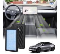 frani HEPA Air Filter Designed for Tesla Model 3 and Model Y 2016-2026, 2 Pack Cabin Air Filter Replacement,Must-Have Tesla Accessories Model 3/Y