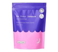 Frank Body In Your Dreams Sleep Scrub & Soak 240g - Gently Exfoliates & Soothes Skin Before Bed, Promoting Relaxing Sleep Routine - Vegan, Travel Size - Whole Body Exfoliant