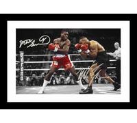 Frank Bruno & Mike Tyson Autograph Signed & Framed Photo Display