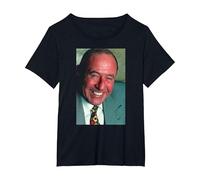 Frank Butcher Mike Reid Eastenders T-Shirt, Women's Plus, Black, 5X