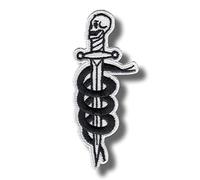 Frank Carter Patch Badge Embroidered Iron on Applique