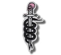 Frank Carter Patch Badge Embroidered Iron on Applique