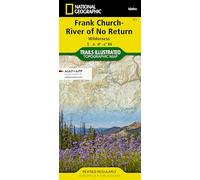 Frank Church-river Of No Return Wilderness Map