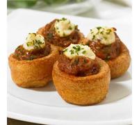 Frank Dale Frozen Mini Beef & Horseradish Yorkshire Puddings - 1x48