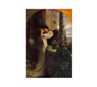 Frank Dicksee by Romeo And Juliet 1884 Canvas Art Poster And Wall Art Picture Print Modern Family Bedroom Decor 24x36inch(60x90cm)