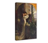 Frank Dicksee by Romeo And Juliet 1884 Canvas Art Poster And Wall Art Picture Print Modern Family Bedroom Decor 16x24inch(40x60cm)