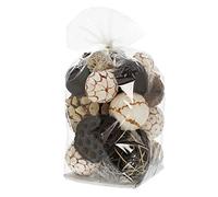 Frank Flechtwaren Decorative Set of 25 Natural Balls25 Balls,4 cm - 10 cm