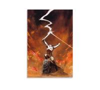Frank Frazetta Against The Gods Art Print Poster Fantasy Illustration Picture Print Canvas Poster Wall Art Modern Home Artworks 12x18inch(30x45cm)