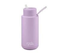 frank green Insulated Water Bottle for Cold Or Hot Drinks - 1 Litre/34oz Metal Water Bottle with Straw Lid, Ceramic Insulated, Stainless Steel, Triple Wall Vacuum - Purple Lilac Haze by frank green