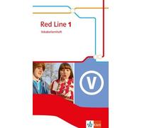 Frank Haß Red Line 1 / Ausgabe 2014: Red Line / Vokabellernheft: Aus (Paperback)