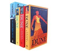 Frank Herbert Dune Series 4 Books Collection Set (6 Titles) (God Emperor Of Dune, Heretics Of Dune, Chapter House Dune & The Great Dune Trilogy)