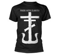 Frank-Iero-and-The-Cellabration-Cross-T-Shirt-Tees-Men-Clothing-Big-Sizes-XXXL-Cotton-T Black