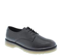 Frank James Brent Leather Oxford Lace Up Shoes - Black - 7 UK