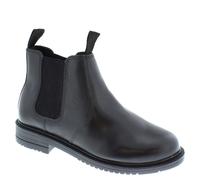 Frank James Cosgrove Leather Mens & Boys Chelsea Boots - Black - 10 UK