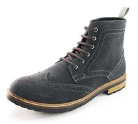 Frank James Hackney Grey Suede UK 7