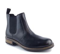 Frank James Men's Loddington Chelsea Leather Boots in Black | Size: 8 Frank James Black 8