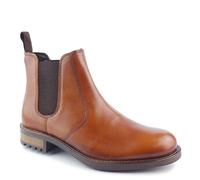 Frank James Men's Loddington Chelsea Leather Boots in Tan | Size: 6 Frank James Tan 6