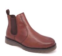 Frank James Men's Naseby Leather Chelsea Boots in Brown | Size: 10 Frank James Brown 10