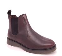 Frank James Men's Naseby Leather Chelsea Boots in Burgundy | Size: 6 Frank James Burgundy 6
